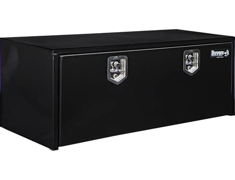 buyers products xd black steel underbody truck box|18x18x48 inch truck box.